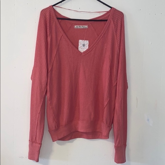 Free people Santa Clara Thermal Top Sz XS - Picture 3 of 6